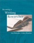 Cover: Becoming a Writing Researcher - Routledge