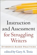 Cover: Instruction and Assessment for Struggling Writers - Guilford Publications