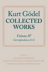 Abbildung von: Kurt Goedel: Collected Works: Volume IV - Oxford University Press