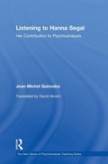 Cover: Listening to Hanna Segal - Routledge