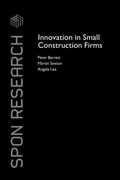 Cover: Innovation in Small Construction Firms - Routledge