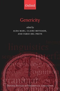 Enlarge image Cover: Genericity - Oxford University Press