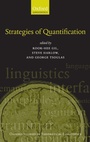 Cover: Strategies of Quantification - Oxford University Press