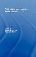 Cover: Critical Perspectives in Public Health - Routledge