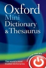 Cover: Oxford Mini Dictionary and Thesaurus - Oxford University Press