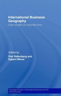 Cover: International Business Geography - Routledge