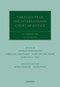 Cover: The Statute of the International Court of Justice - Oxford University Press