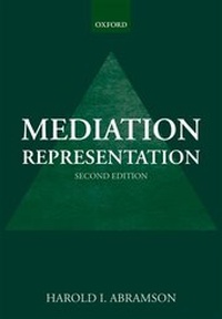 Enlarge image Cover: Mediation Representation - Oxford University Press