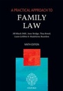 Cover: A Practical Approach to Family Law - Oxford University Press