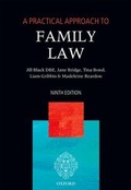 Cover: A Practical Approach to Family Law - Oxford University Press