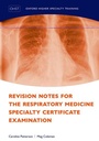 Bild: Revision Notes for the Respiratory Medicine Specialty Certificate Examination - Oxford University Press
