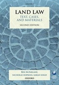 Cover: Land Law - Oxford University Press
