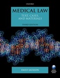 Cover: Medical Law: Text, Cases, and Materials - Oxford University Press