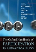 Cover: The Oxford Handbook of Participation in Organizations - Oxford University Press