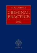 Cover: Blackstone's Criminal Practice: (Book with All Supplements) - Oxford University Press