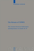Cover: The Return of YHWH - De Gruyter