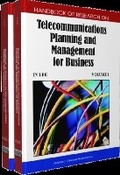 Cover: Handbook of Research on Telecommunications Planning and Management for Business - Information Science Reference