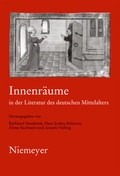 Cover: Innenr&auml;ume in der Literatur des deutschen Mittelalters - De Gruyter