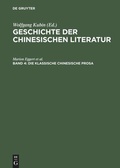 Cover: Die klassische chinesische Prosa - De Gruyter Saur