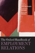 Cover: The Oxford Handbook of Employment Relations - Oxford University Press