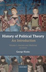 Cover: History of Political Theory: An Introduction - Oxford University Press
