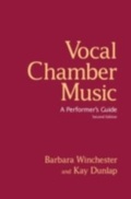 Cover: Vocal Chamber Music, Second Edition - Routledge