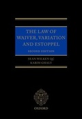 Bild: The Law of Waiver, Variation and Estoppel - Oxford University Press