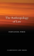 Cover: The Anthropology of Law - Oxford University Press