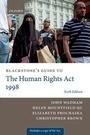Cover: Blackstone's Guide to the Human Rights Act 1998 - Oxford University Press