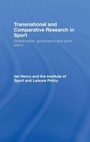 Cover: Transnational and Comparative Research in Sport - Routledge