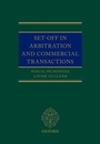 Cover: Set-Off in Arbitration and Commercial Transactions - Oxford University Press
