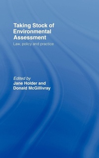Enlarge image Cover: Taking Stock of Environmental Assessment - Routledge Cavendish
