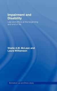 Abbildung von: Impairment and Disability - Routledge Cavendish