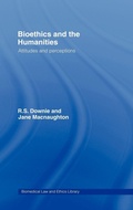 Cover: Bioethics and the Humanities - Routledge Cavendish