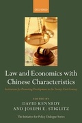 Cover: Law and Economics with Chinese Characteristics - Oxford University Press