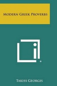 Abbildung von: Modern Greek Proverbs - Literary Licensing, LLC