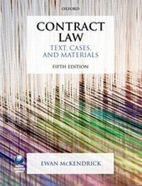 Abbildung von: Contract Law: Text, Cases, and Materials - Oxford University Press