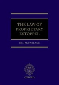 Abbildung von: The Law of Proprietary Estoppel - Oxford University Press