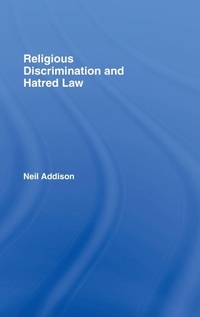 Enlarge image Cover: Religious Discrimination and Hatred Law - Routledge Cavendish