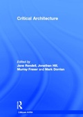 Cover: Critical Architecture - Routledge