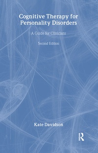 Enlarge image Cover: Cognitive Therapy for Personality Disorders - Routledge
