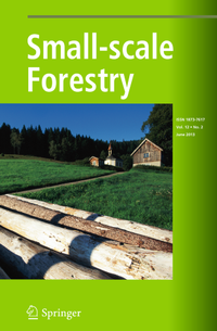 Bild: Small-scale Forestry - Springer
