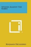 Cover: Spinoza Against the Rabbis - Literary Licensing, LLC