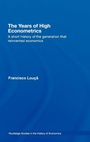 Cover: The Years of High Econometrics - Routledge