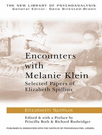 Enlarge image Cover: Encounters with Melanie Klein - Routledge