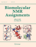 Abbildung von: Biomolecular NMR Assignments - Springer