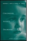 Cover: Child Anxiety Disorders - Brunner-Routledge