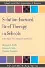 Cover: Solution Focused Brief Therapy in Schools - OUP eBook