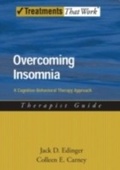 Cover: Overcoming Insomnia - Oxford University Press