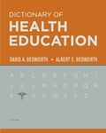 Cover: Dictionary of Health Education - OUP eBook